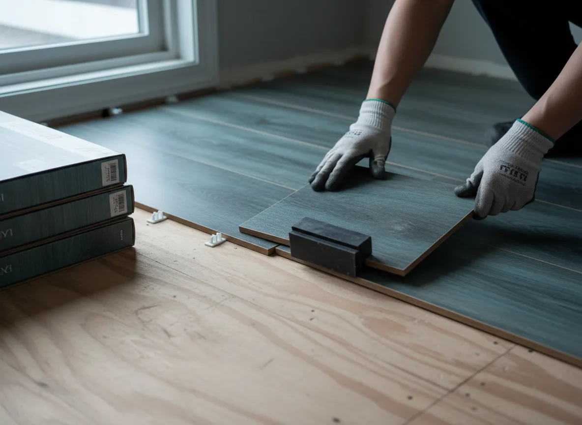 Luxury Vinyl Plank Installation company in Nielsville, MN